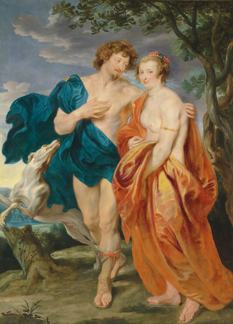 Sir Anthony van Dyck (1599-1641), Venus and Adonis. Oil on canvas. 87¾ x 64⅛ in (222.9 x 163 cm). Estimate £2,500,000-3,000,000. Offered in The Eric Albada Jelgersma Collection Old Masters Evening Sale on 6 December 2018 at Christie’s in London