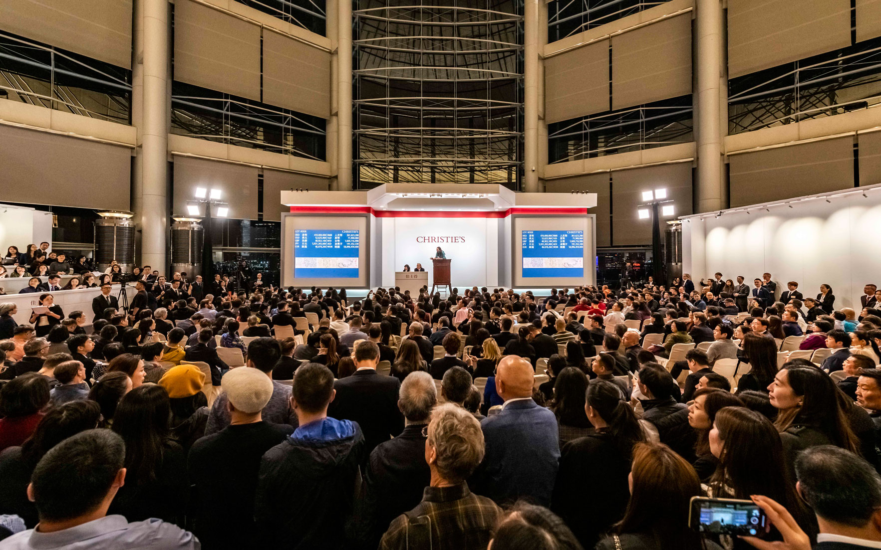 Christie’s Autumn 2018 season in Hong Kong totals HK$2.75 billion