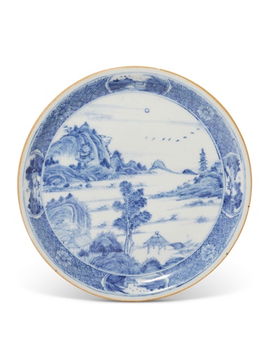 Collecting Guide 10 Tips On Chinese Ceramics Christie S A Blue And White Landscape Dish Yongzheng Six Character Mark In Underglaze