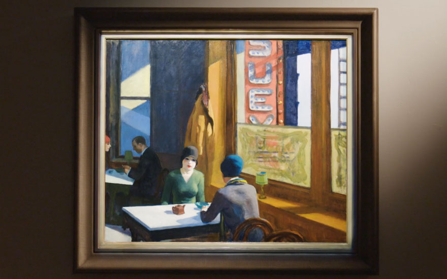 2018 auction highlight Chop Suey by Edward Hopper Christie