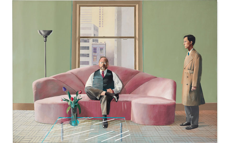 David Hockney's double portrait of Henry Geldzahler: curator, Warhol  confidant and cultural svengali | Christie's