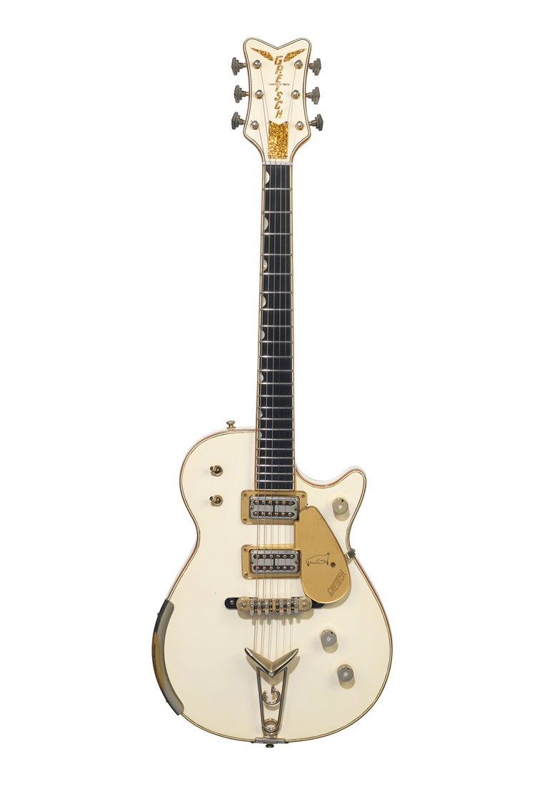 The Fred Gretsch Manufacturing Company, Brooklyn, 1958. A solid-body electric guitar, White Penguin, 6134. Sold for $447,000  on 20 June at Christie’s in New York