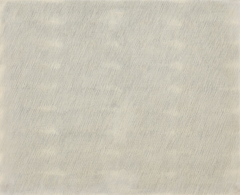 Park Seo-Bo (b.1931), Écriture No. 21-75, 1975. Oil and pencil on canvas. 80.2 x 100 cm (31⅝ x 39⅜ in). Offered for private sale in our selling exhibition A Narrative of Korean Art From Celadon to Abstraction and Beyond, 27 February to 12 March, Hong Kong