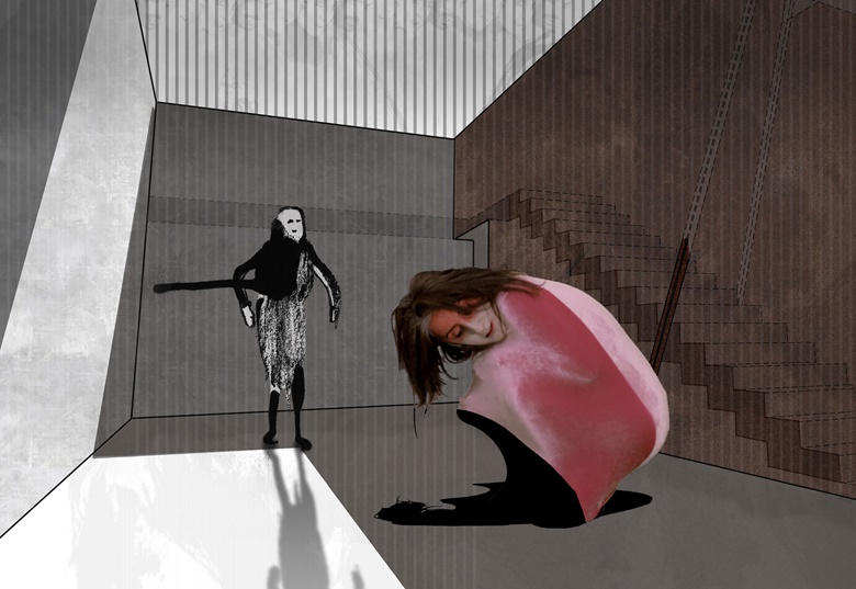 A sketch from We, Elsewhere by Inci Eviner
