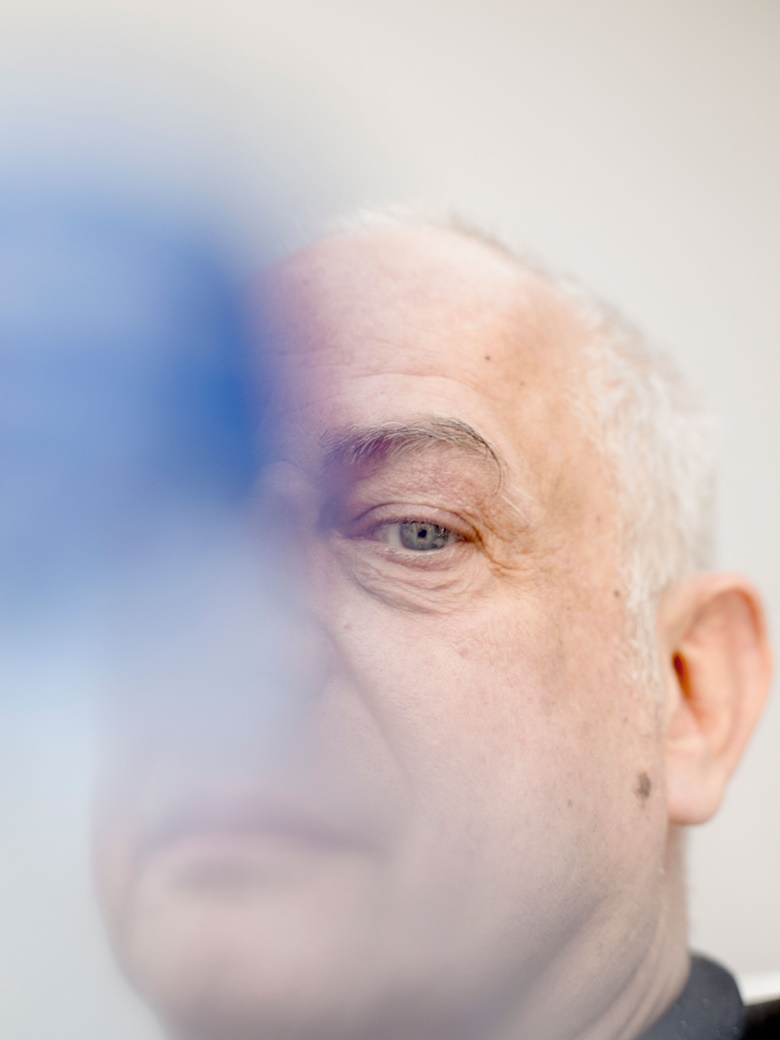 ‘Painting is more than an object,’ says the artist. ‘It’s a way of thinking.’ Photograph by Paul Rousteau