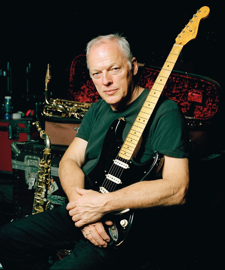 David Gilmour and The Black Strat, circa 2010. Photo by Eamonn McCabe  Redferns  Getty Images
