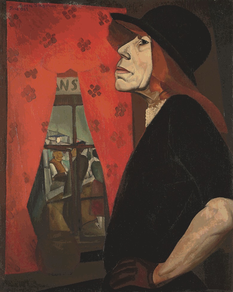 Boris Grigoriev (1886-1939), The Harlot of Marseilles, 1923. Oil on canvas. 32 x 25⅝ in (81.3 x 65.1 cm). Sold for £1,308,500 on 28 November 2007 at Christie’s in London