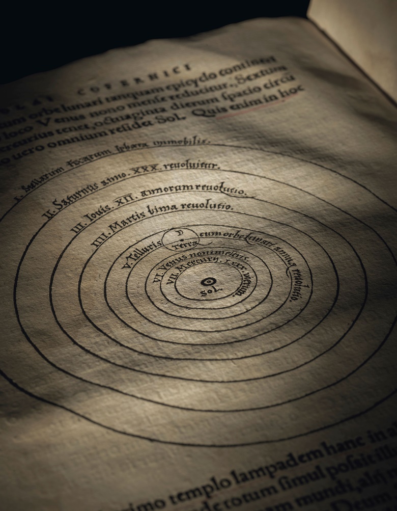 Nicolaus Copernicus (1473-1543). De revolutionibus orbium coelestium, libri V. Nuremberg Johann Petreius, 1543. The first edition of the most important scientific publication of the 16th century. Sold for £587,500 on 10 July 2019 at Christies in London