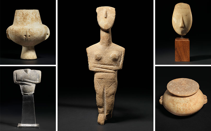 cycladic art figures
