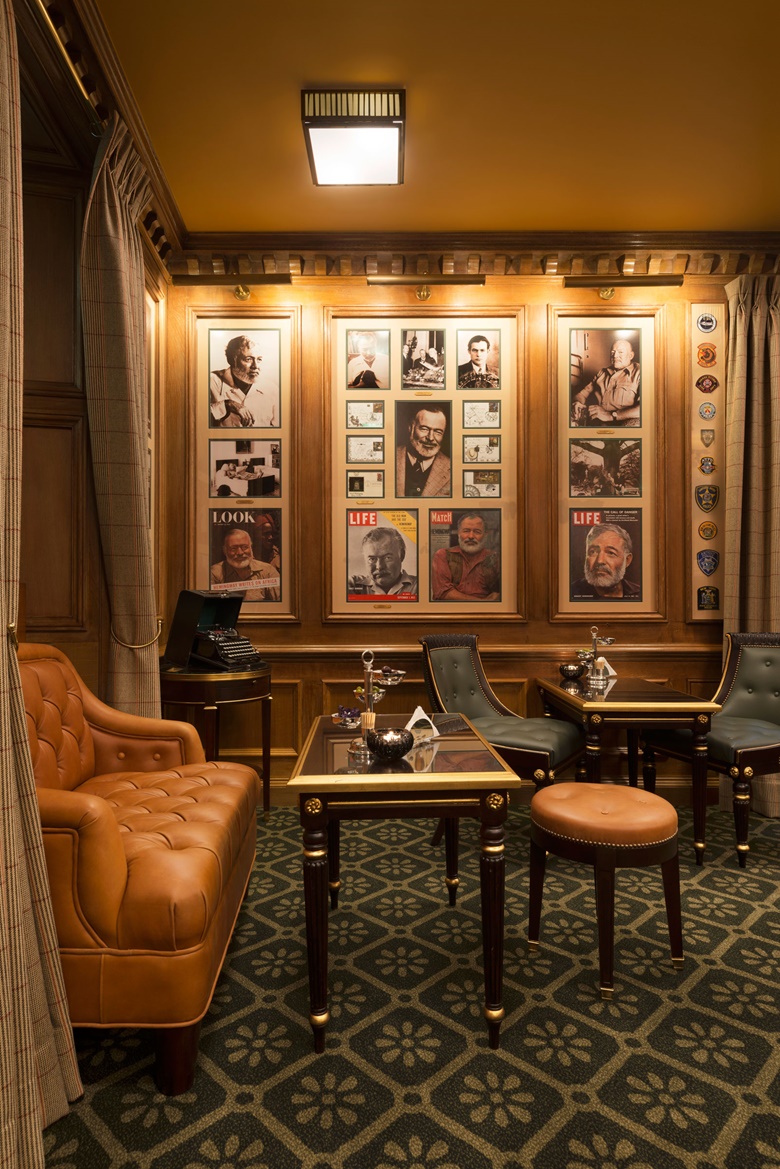 Bar Hemingway at the Ritz Hotel in Paris. Photograph © Vincent Leroux