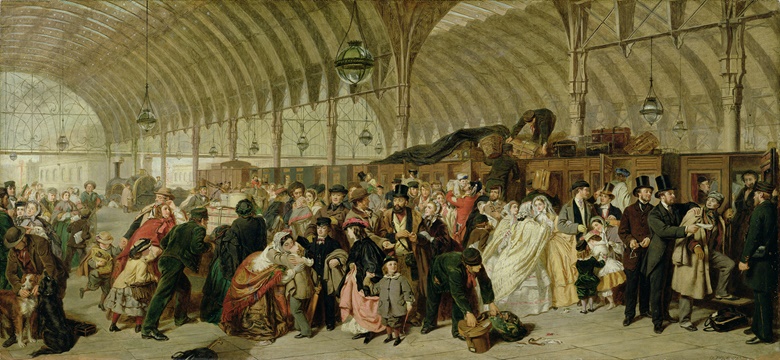 Full Steam Ahead Art S Age Of The Train Christie S