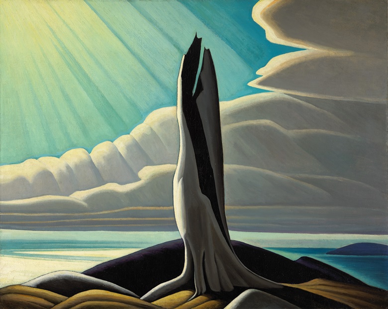 Lawren S. Harris, North Shore, Lake Superior, 1926. Oil on canvas. 102.2 x 128.3 cm. National Gallery of Canada, Ottawa. © Family of Lawren S. Harris. Photo NGC