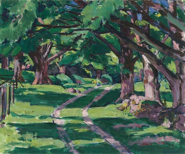 Francis Campbell Boileau Cadell, R.S.A., R.S.W. (1883-1937), The Avenue, Auchnacraig, circa 1927. Oil on canvas