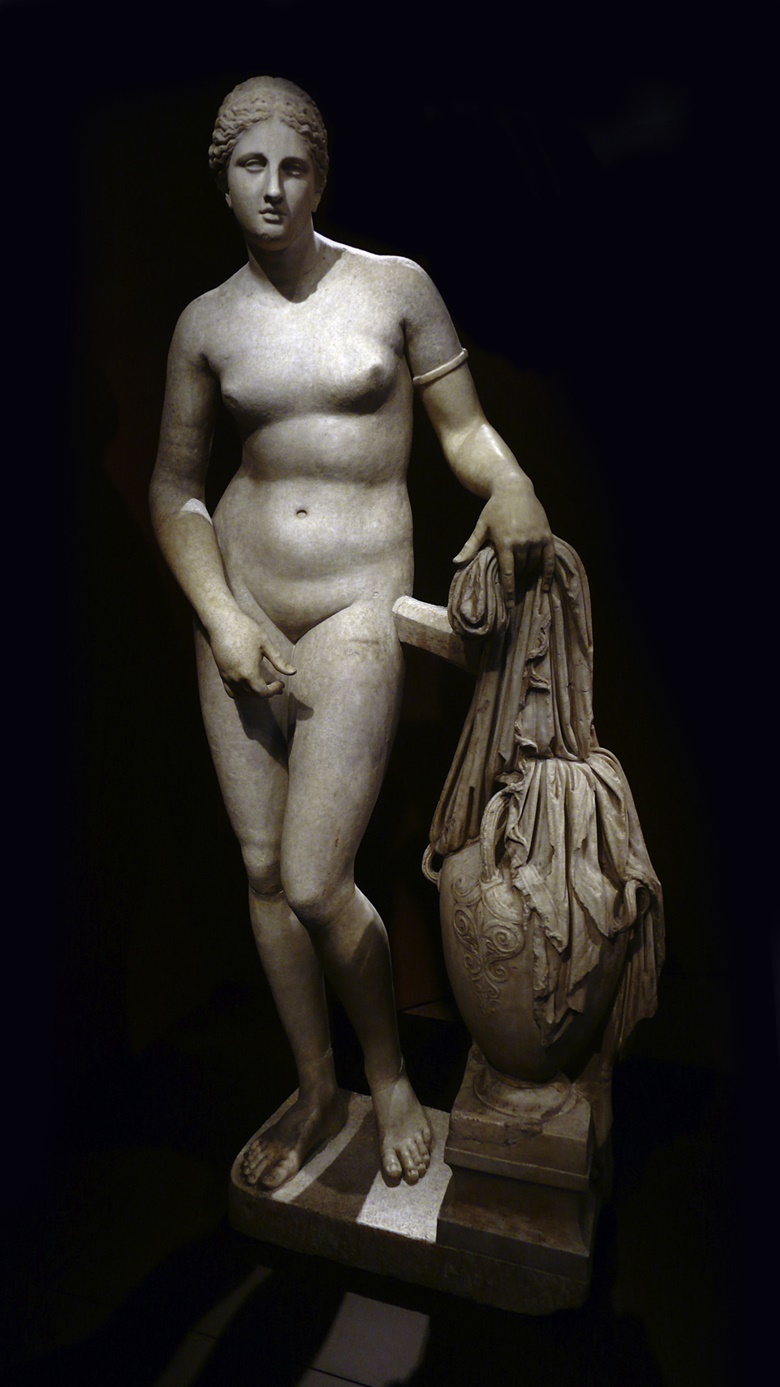 Art Detective considers the impact of Praxiteles’ long lost Aphrodite of Venus, the inspiration for the Colonna Venus, 138-161 AD, held in the Vatican Museum in Rome. Photo AKA-imagesJH-Lightbox Ltd.John Hios