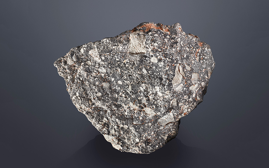 NWA 12691 — a massive specimen of the Moon. Lunar Feldspathic Breccia. Sahara Desert, Western Sahara. Offered for private sale at Christie’s 