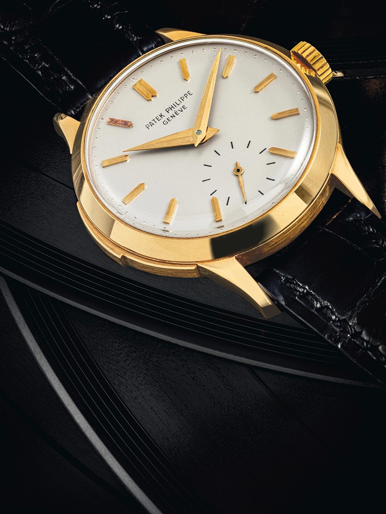 Patek Philippe. An extremely rare 18k gold minute repeating wristwatch, circa 1955. Signed Patek Philippe, Geneve, ref. 25241, movement no. 861365, case no. 690960. Estimate HK$4,000,000-8,000,000. Offered in IMPORTANT WATCHES Including The Titanium Collection and an Important Private Asian Collection Part 3 on 13 July 2020 at Christie’s in Hong Kong