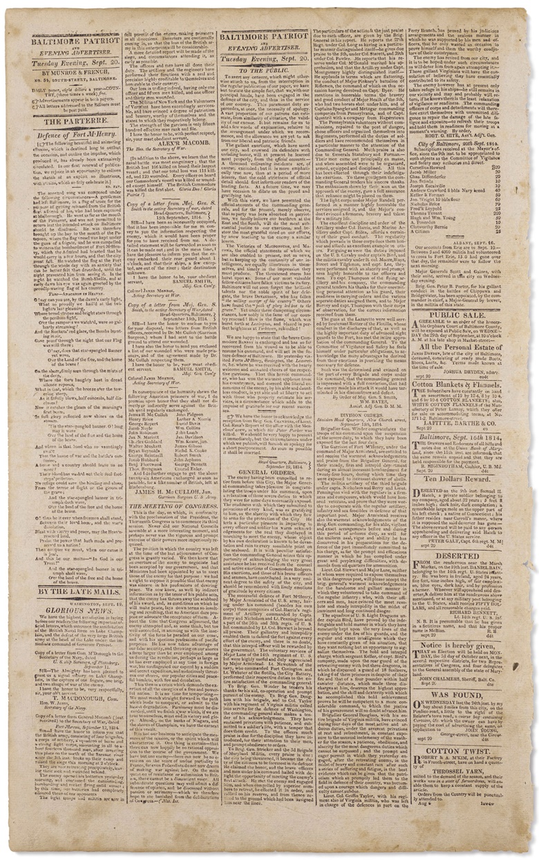 The Star Spangled Banner | Christie's