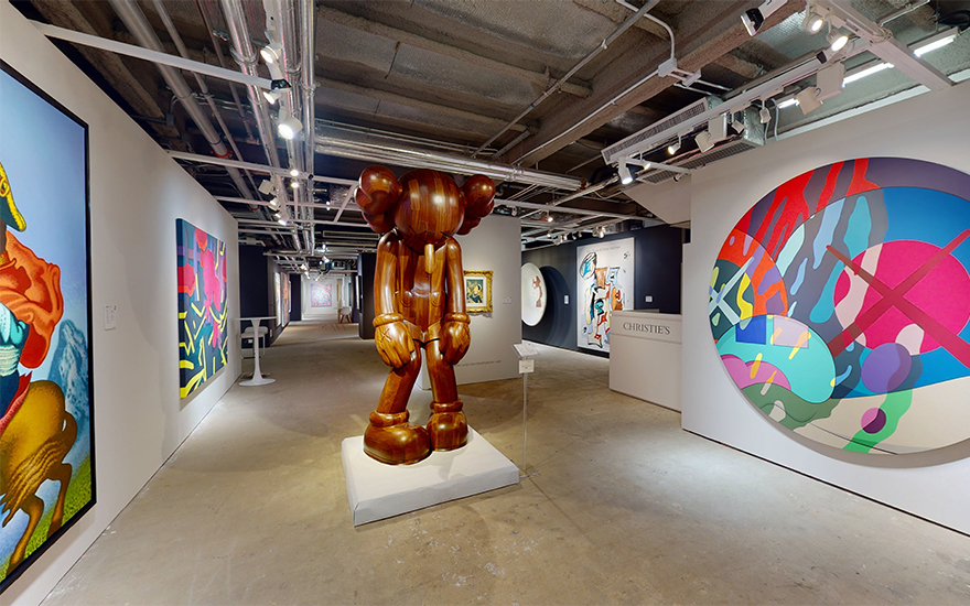 网上虚拟预展：现代及当代艺术拍卖