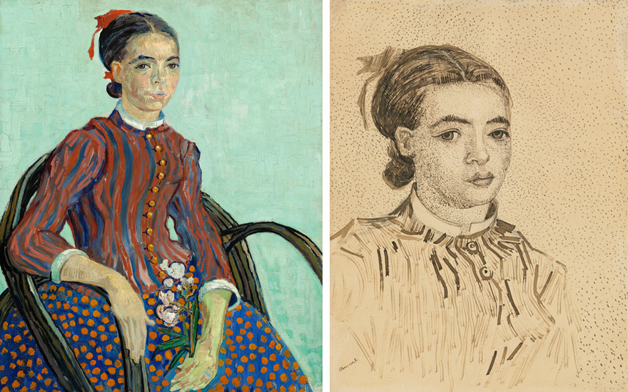 Vincent Van Gogh's great drawing, La Mousmé | Christie's