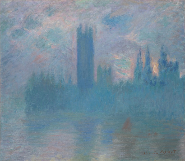 Claude Monet, Houses of Parliament, London (1900-1901). The Art Institute of Chicago