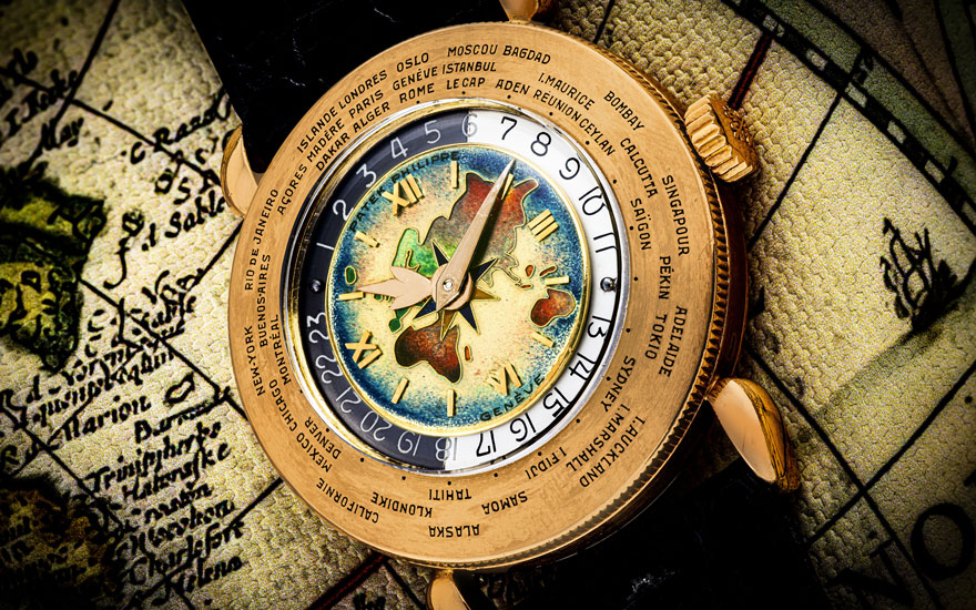 patek philippe 1939 platinum world time