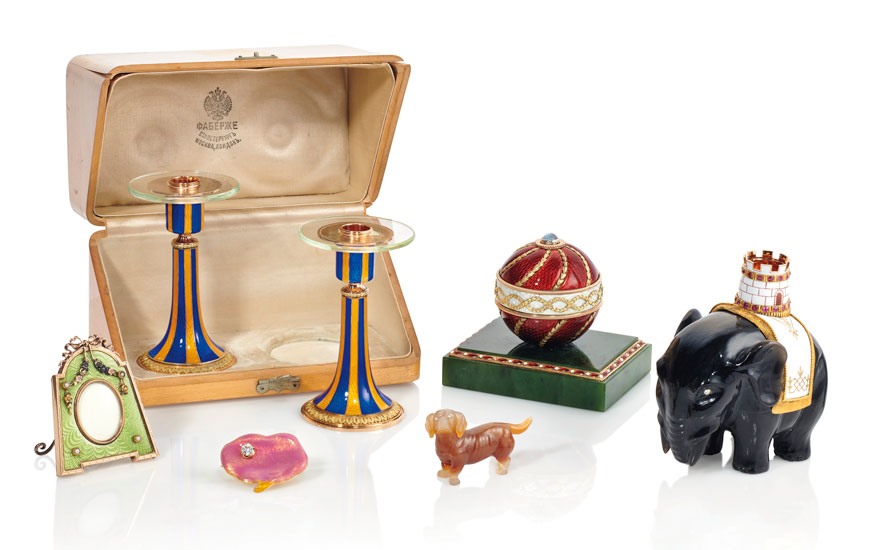 Fabergé treasures from the Russian imperial family