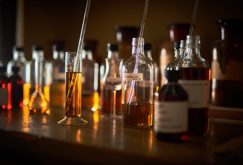 Opland Juvel has been crafted from a blend of 14 extraordinary aquavits, the oldest dating from 1929