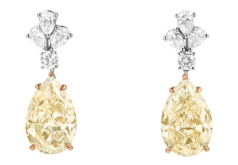 Graff diamond earrings. Estimate $180,000-250,000. Offered in Magnificent Jewels on 8 June 2021 at Christie’s in New York