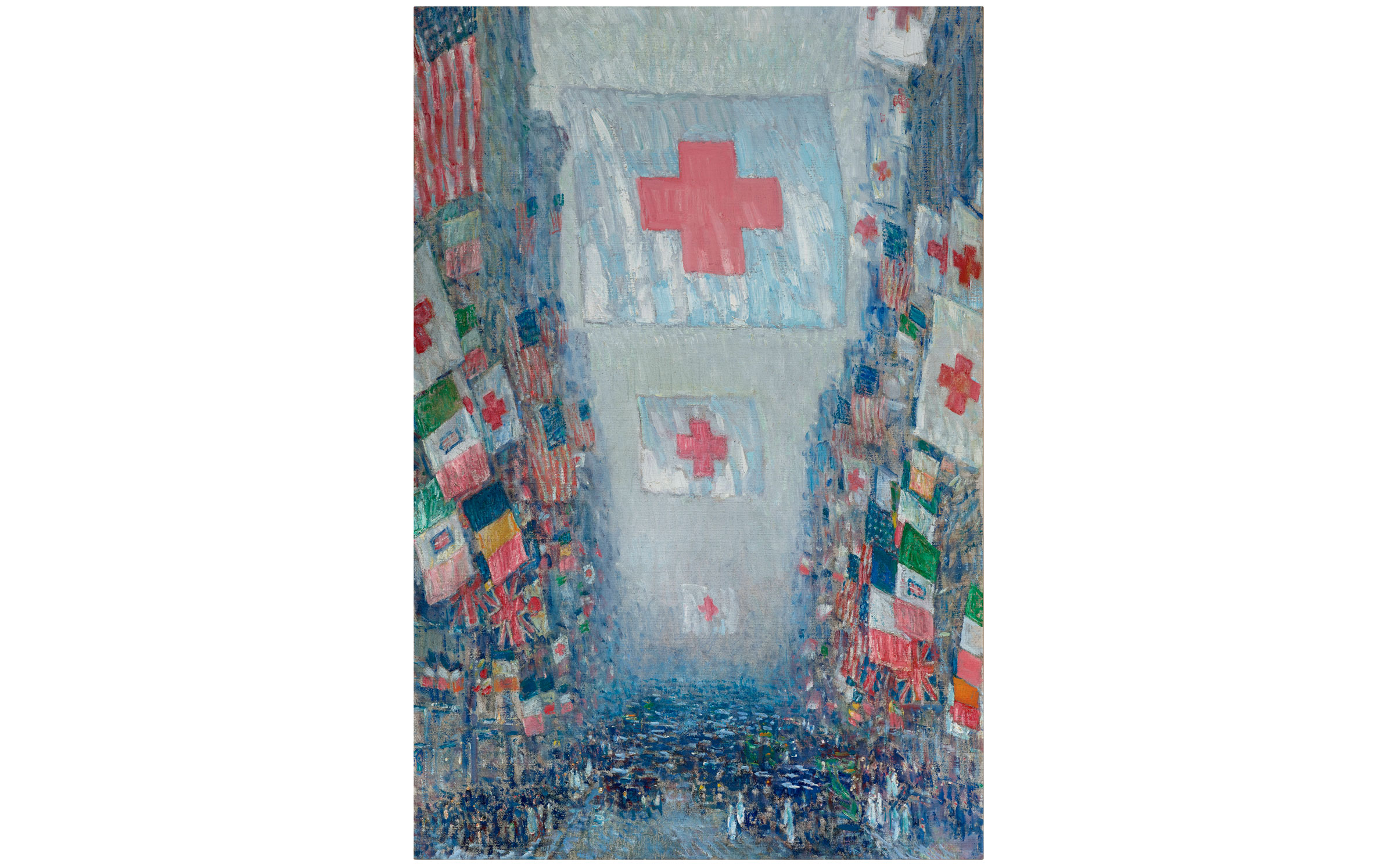 Childe Hassam, Celebration Day, 1918, Fayez S. Sarofim Collection.