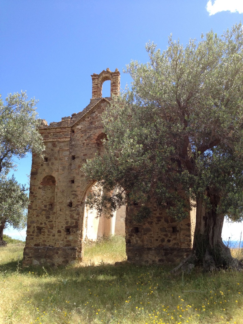 Vezzoli’s attempts to transport this ruined church to New York were thwarted by the Italian authorities. Photo Studio Francesco Vezzoli