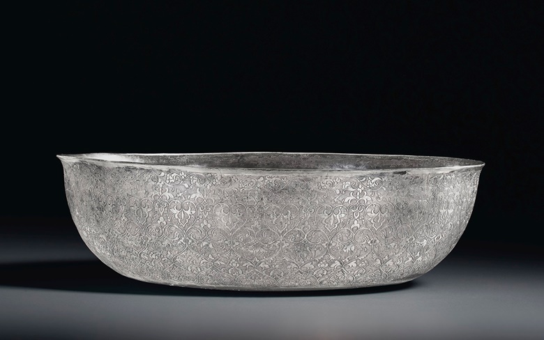 A superb and very rare silver animals bowl, Tang dynasty (AD 618-907). 6¼ in (16.5 cm) diameter. Estimate $900,000-1,200,000. Offered in Important Chinese Ceramics and Works of Art on 23 September at Christie’s in New York