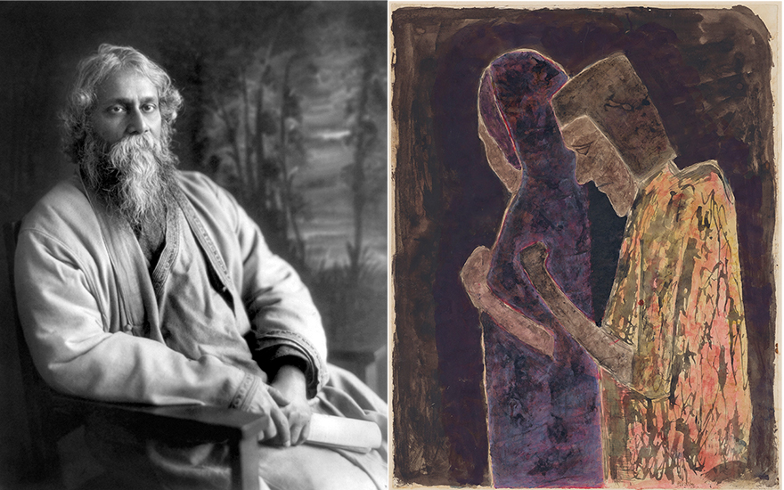 Rabindranath tagore outlet paintings