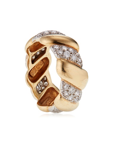 Diamond ring, by David Webb. Sold for $2,500 on 10 February 2021, Online