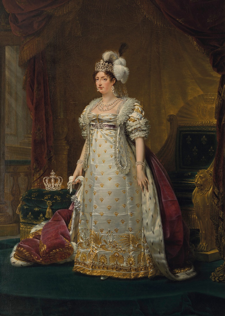 Baron Antoine-Jean Gros (1771-1835), Marie-Thérèse Charlotte of France, Dauphine of France and Duchess of Angoulême, 1816-1817. Châteaux de Versailles et de Trianon. Photo © Château de Versailles, Dist. RMN-Grand Palais  Christophe Fouin