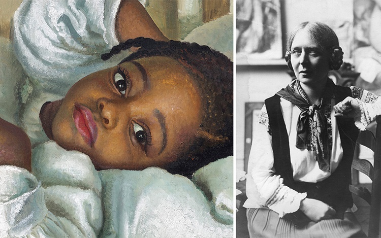 Laura Knight’s portrait of a y auction at Christies