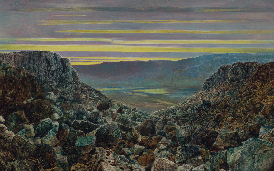 Discovery How a painting by John Atkinson Grimshaw was restored to its