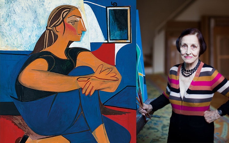 Françoise Gilot: A life with p auction at Christies