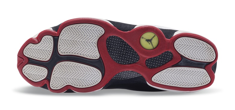 A pair of Michael Jordan game-worn and signed Air Jordan XIII ‘Hes Got Game’ Sneakers. Nike, 1998. Estimate $300,000-500,000. Offered in Handbags x Hype The Luxury Remix on 24-29 November 2021 at Christies online