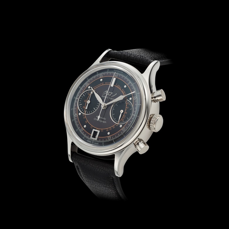 Kurono Bunkyo Tokyo, ‘Chronograph 2’. Steel. Case Diameter 37.5mm. Estimate $3,000-5,000. Offered in Christie’s Fine Watchmaking Important Timepieces and the Independent Collection at Christie’s online