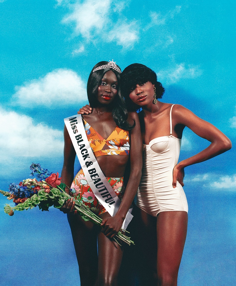 Amber Pinkerton,&nbsp;Sabah & Aminat Girls Next Door,&nbsp;2020. Digital C-type, 118.89 x 97.85 cm, Edition 5 (+2 AP). Image courtesy ALICE BLACK