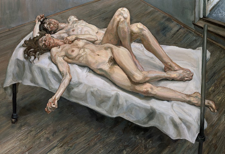 Lucian Freud (1922-2011), Two Women, 1992, a portrait of Janey Longman and India Jane Birley. Artwork © The Lucian Freud Archive. All rights reserved 2022  Bridgeman Images

    p.p1 {margin 0.0px 0.0px 0.0px 0.0px; font 10.0px Helvetica Neue}