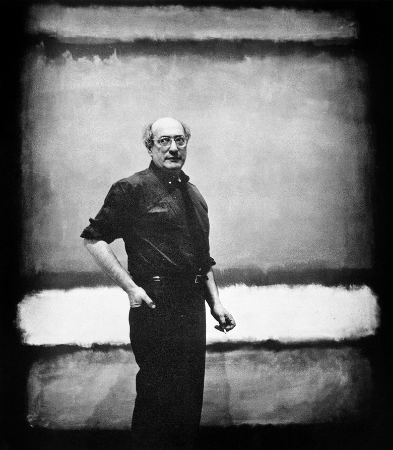 Mark Rothko in his studio, 1961. Photo by Kate RothkoApicGetty Images