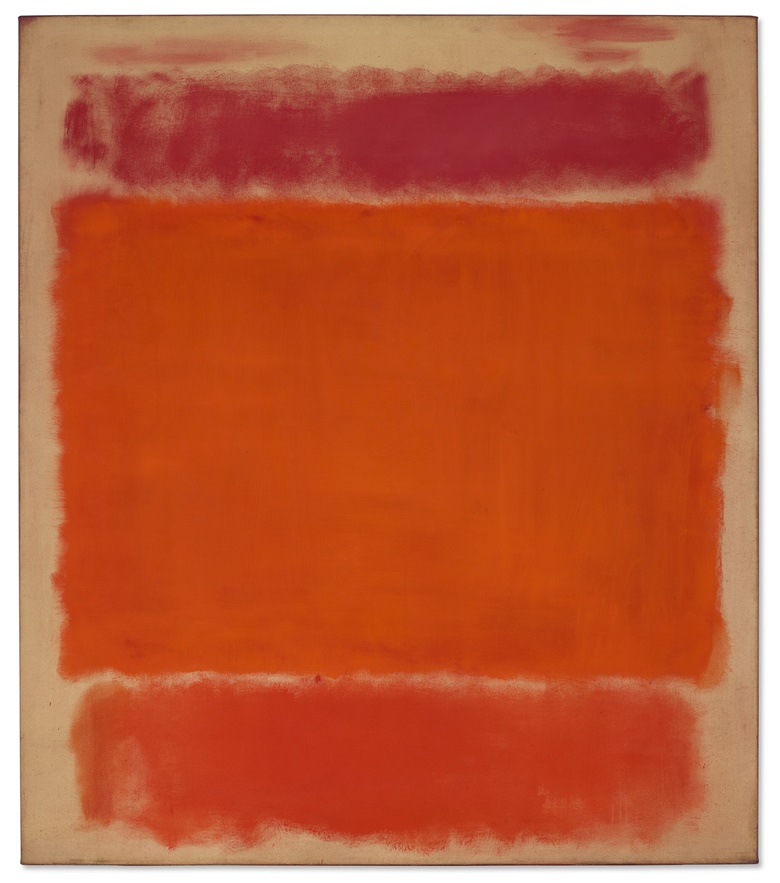 Mark Rothko (1903-1970), No. 1, 1962. Oil on canvas. 69 x 60 in (175.3 x 152.4 cm). Estimate $45,000,000-65,000,000. Offered in The Collection of Anne H. Bass on 12 May 2022 at Christies in New York
