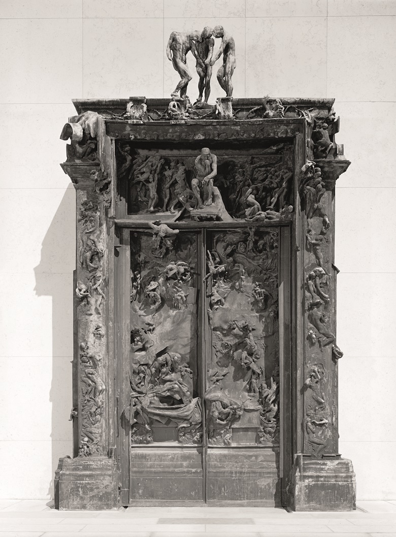 Auguste Rodin, La Porte de lEnfer,  c. 1890. Musée Rodin, Paris. Photo © Boltin Picture Library  Bridgeman Images