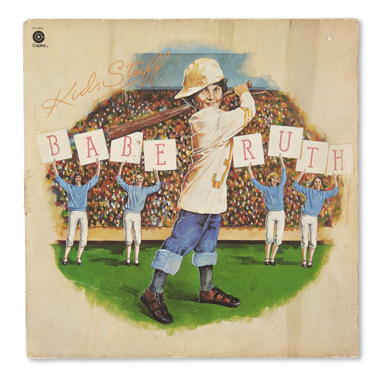 Kids Stuff, Babe Ruth, 1976. Vinyl Record. Los Angeles Released by Capitol Records. Estimate $300-500. Offered in DJ Kool Herc & the Birth of Hip-Hop from 4-18 August 2022 at Christies Online