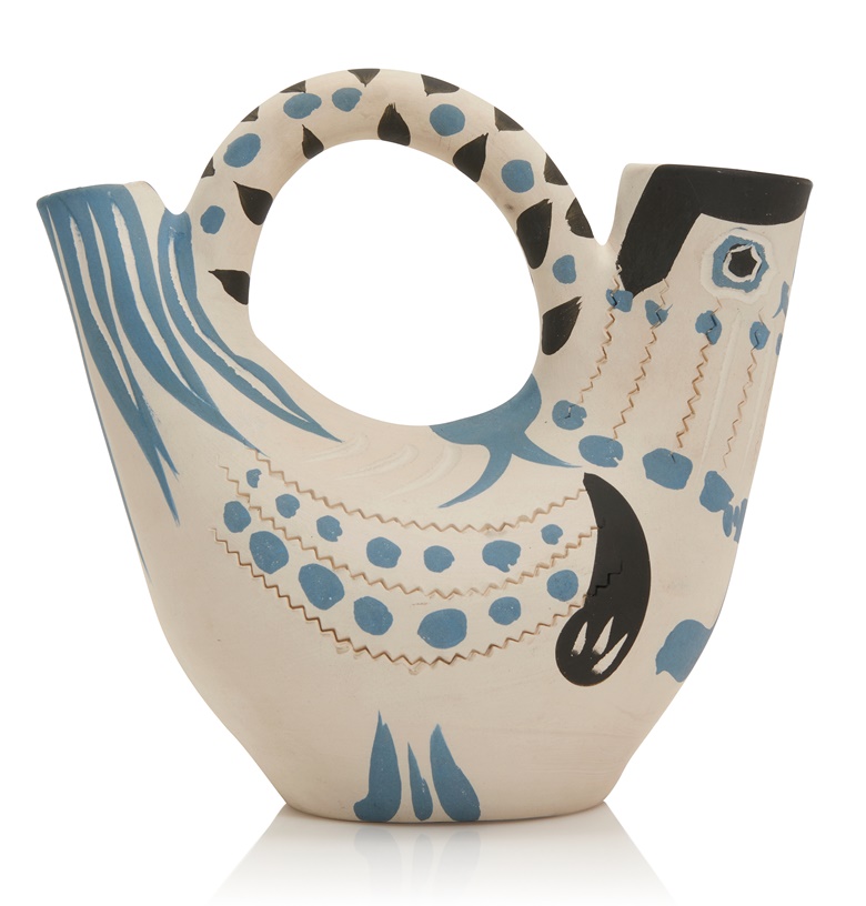 Pablo Picasso (1881-1973), Pichet Espagnol (A.R. 244). Conceived in 1954 and executed in a numbered edition of 300. Sold for £27,720 on 20 September 2022, Christie’s Online