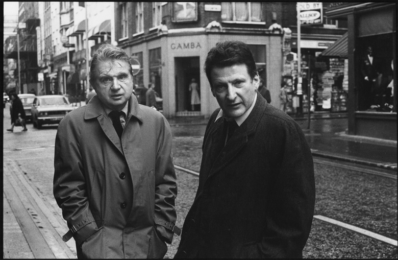 Francis Bacon and Lucian Freud, 1974. Photograph by Harry Diamond. © National Portrait Gallery, London  Art Resource, New York