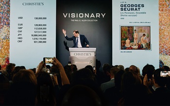 佳士得2022年回顾：历史性拍卖、破纪录成交额和难忘杰作背后 auction at Christies