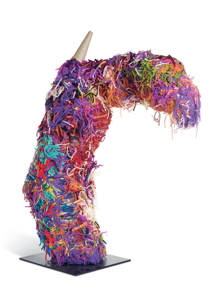 Judith Scott (1943-2005), Untitled (1992-5), 1992. Yarn over mixed media supports. 39 in. high, 28 in. wide, 13 in. deep. Sold for $47,500 on 18 January 2019 at Christies in New York