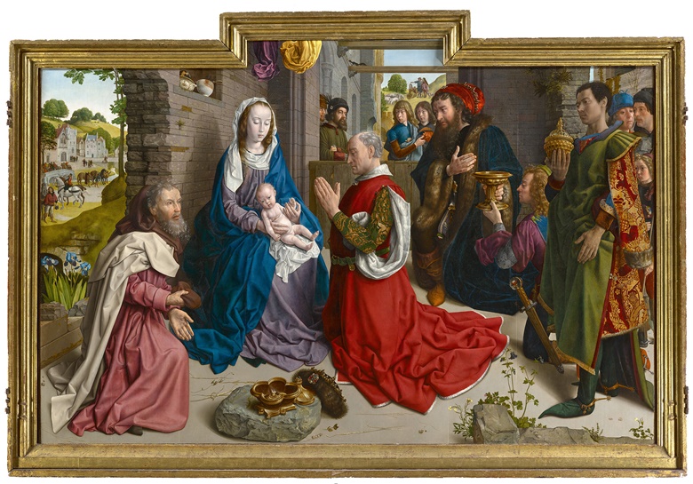 Hugo van der Goes (circa 1440-148283), Monforte Altarpiece, circa 1470. Photo © Staatliche Museen zu Berlin, Gemäldegalerie  Dietmar Gönne
